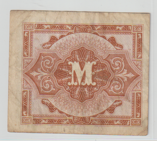 20E) SCARCE USA WWII MILITARY NOTE (USED ON USA BASES IN NAZI GERMANY )
