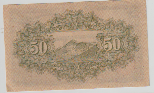 C10) SCARCE WWII JAPAN NOTE