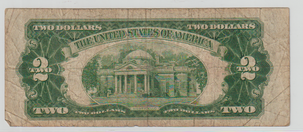 1928 UNITED STATES (RED SEAL) NOTE- (series our choice)