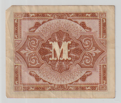 SCARCE USA WWII MILITARY NOTE (USED ON USA BASES IN GERMANY)