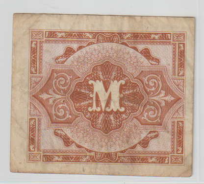 20E) SCARCE USA WWII MILITARY NOTE (USED ON USA BASES IN NAZI GERMANY )