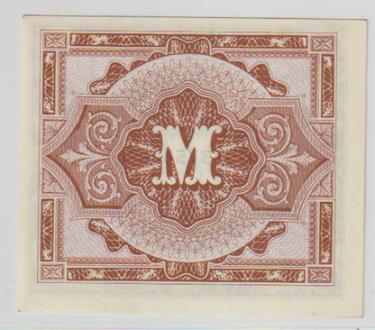 25) SCARCE USA WWII MILITARY NOTE (USED ON USA BASES IN NAZI GERMANY )