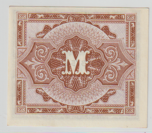 25) SCARCE USA WWII MILITARY NOTE (USED ON USA BASES IN NAZI GERMANY )